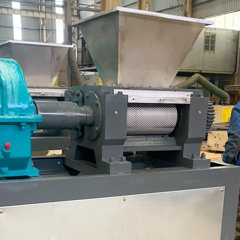 Double-Roller Extrusion Granulator