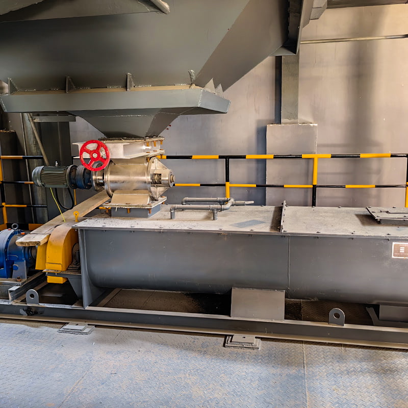 Double-Shaft Dust Humidifier Mixer