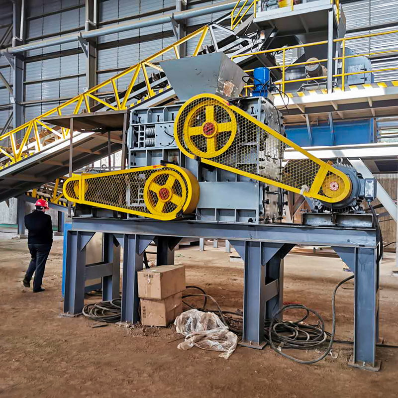 Twin-Roll Stone Separator